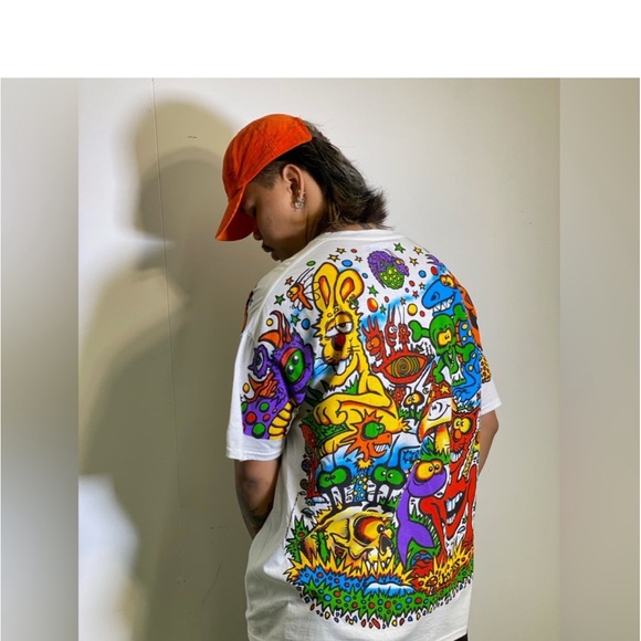 Liquid Blue Joey Mars Zidzoii Graphic Art T XXL NWT Unisex - Picture 8 of 8